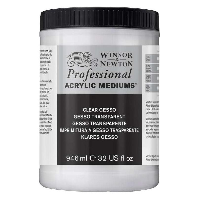 Winsor & Newton Acrylic clear gesso 946ml (946 ml) (3054919)