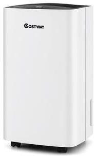 Costway 30 Pints 1500 Sq. ft Portable Dehumidifier For Medium To Large Spaces