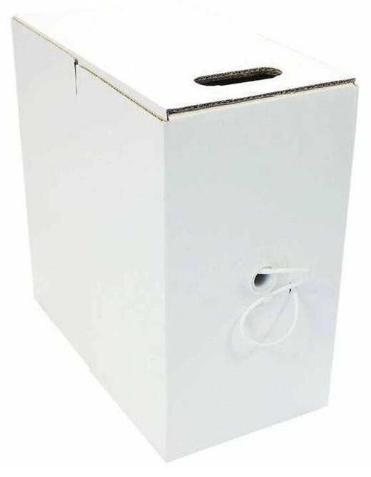 MicroConnect KAB014-305 Cat5e U/UTP Netwerkkabel, 305 meter, wit