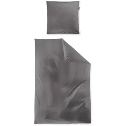 Bettwäsche PARIS Satin (BL 240x220 cm) - grau - BL 240x220 cm