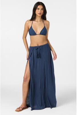 O'Neill s Brooke Cover-Up Skirt in Navy, Size Small, Viscose