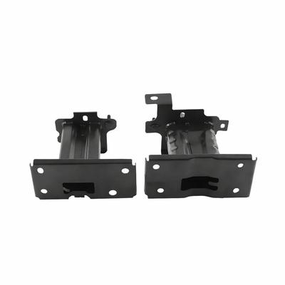 Steel Front Bumper Support Bracket Set Left And Right Premium Durability Steel Front Bumper Support Bracket Set Left And Right Premium Durability