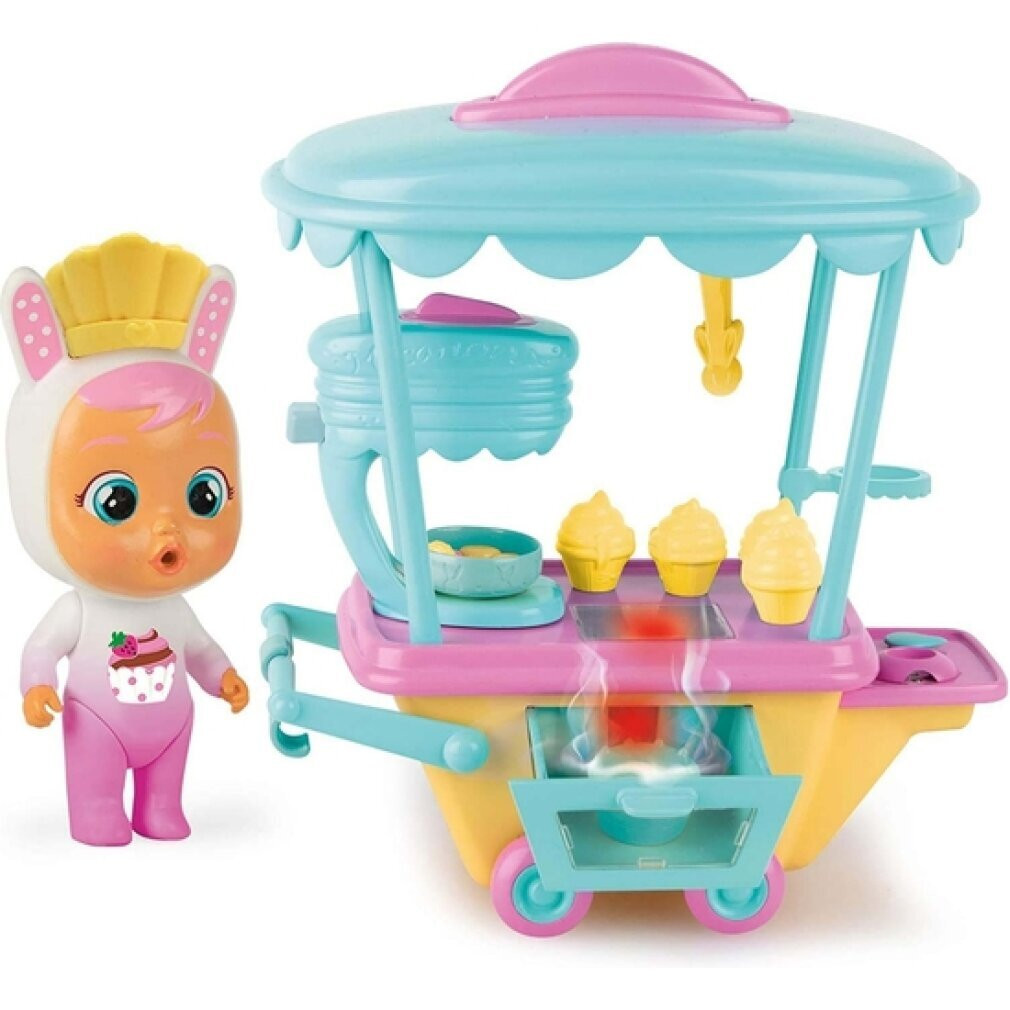 IMC Toys Cry Babies Coney Bakfiets Meerkleurig