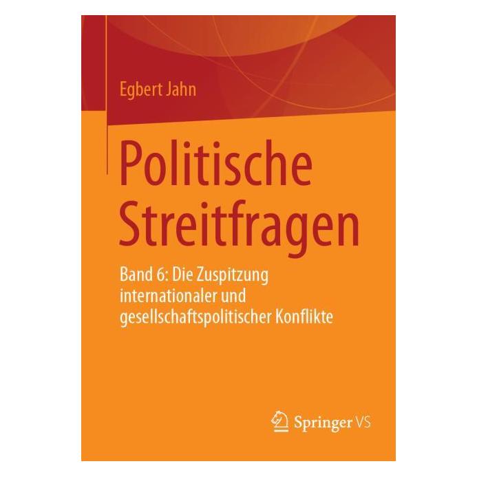 Springer Politische Streitfragen (Deutsch, Softcover, Egbert Jahn) (55710671)