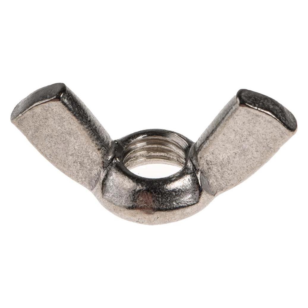 RS PRO Flügelmuttern Edelstahl A2 M8 (M8) (293145)