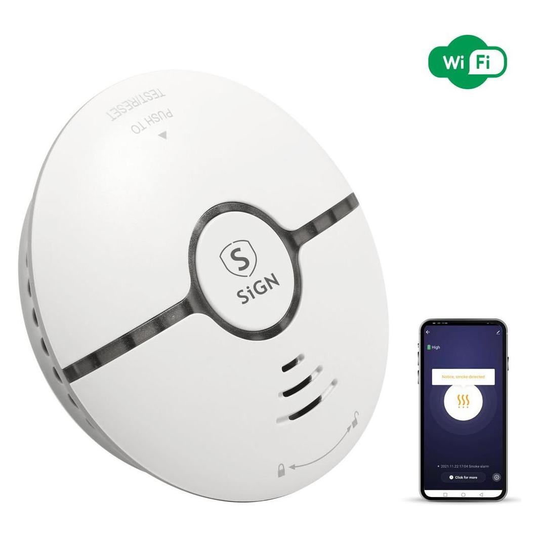 SIGN Smart Home WIFI Smoke detector (Heizungsaktor) (SNSM-SMOKEDETECTOR3)