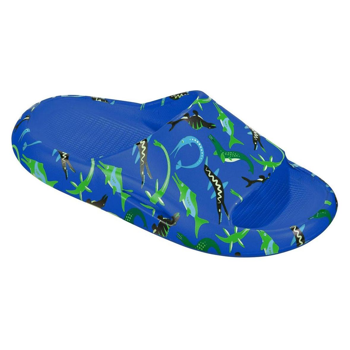 Beco Ocean Dinos Kinderslipper - Grösse 22/23 - Blau (22) (9275)