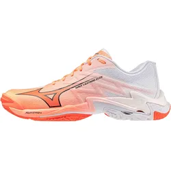 Mizuno Wave Lightning Elite Volleyballschuhe 80 - flamingo coral/lava orange/whi 48.5