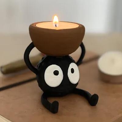 The Handy Homestead Cute Candlestick Holders Printed Tea Light Candle Stand Small Candle Holder Cute Candlestick Holders Printed Tea Light Candle Stand Small Candle Holder