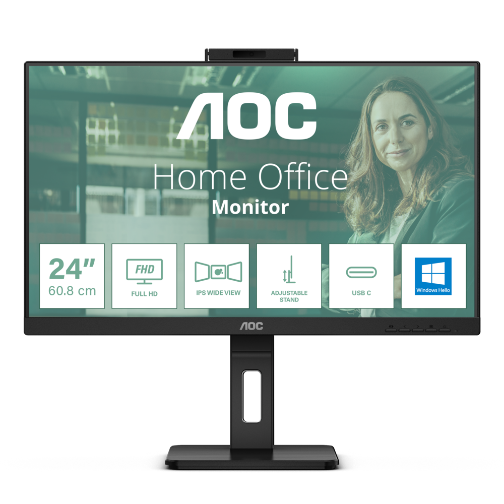 AOC 24P3CW 23.8 Zoll Full HD IPS Panel 16:9 75 Hz Monitor