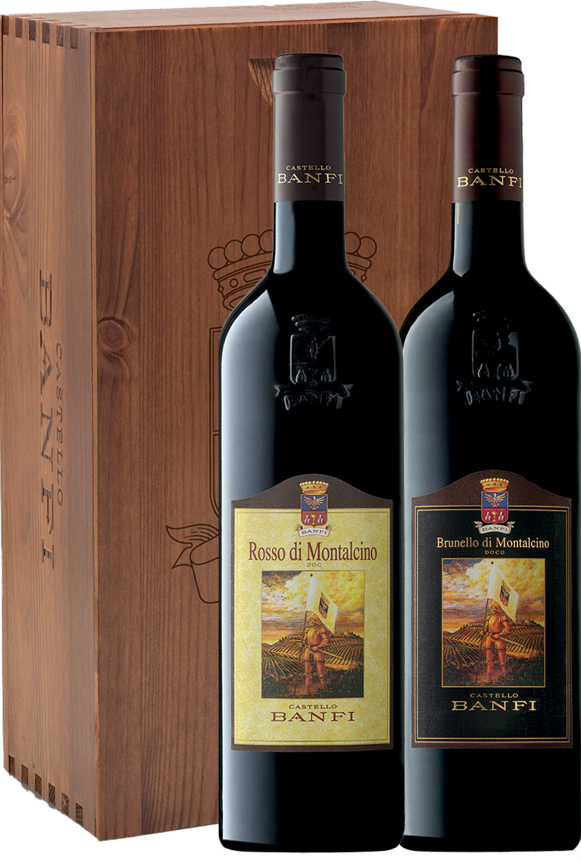 Box 'Montalcino - Castello di Banfi' Banfi (2bt)