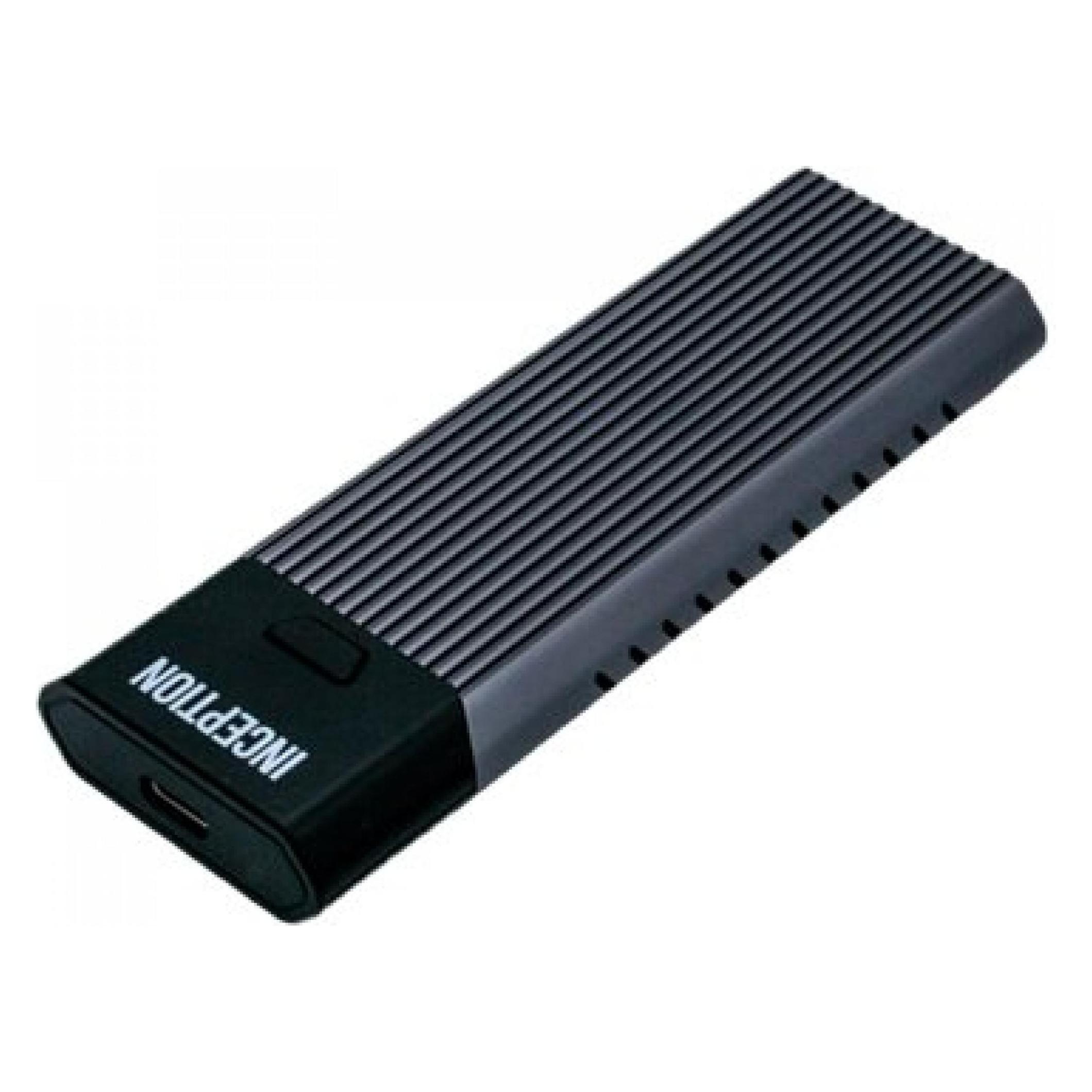 Origin Storage OSEC1TBNVME Externes Solid State Drive Aluminium (1 TB) (OSEC1TBNVME)