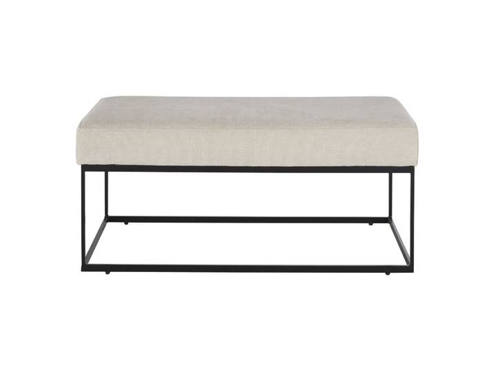 Banquette écrue et noire