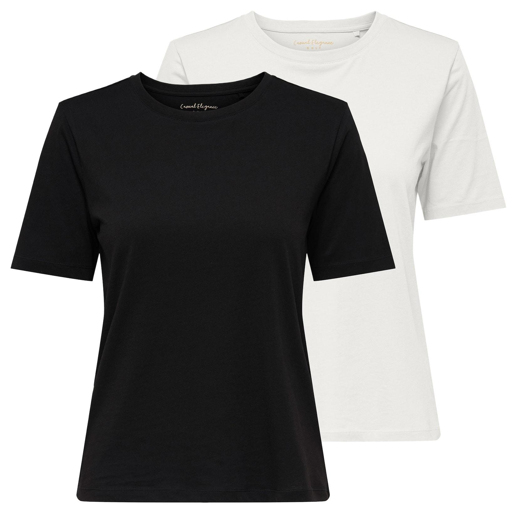 ONLHAPPY O-NECK TEE Damen T-Shirt