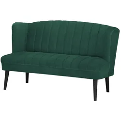 switch Küchensofa Samt  Rina ¦ grün ¦ Maße (cm): B: 180 H: 92 T: 76.0