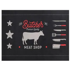 BBQ Grillunterlage | BEEF | 90x120 cm