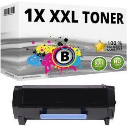Druckfuxx, Toner, 1 XL TONER für LEXMARK MS317DN MS517DN MS617DN MX317DN MX517DE MX617DE