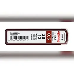rOtring Polymer Leads, 2B, 0,5 mm