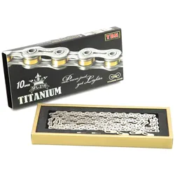 YBN Yaban Kette 10-fach SLA-210 Titanium silber