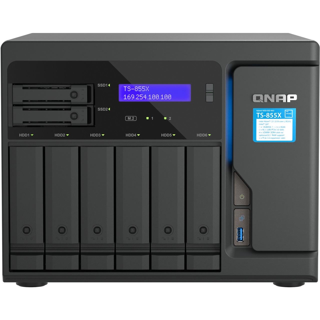Qnap NAS TS-855X-8G 8bay