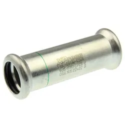 Logafix Edelstahl V4A Schiebemuffe d35 I/I M-Kontur