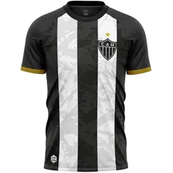 Retromania by Veris, Herren, Fussballtrikot, Trikot Atlético Mineiro Classic DC005 (S), Weiss, Schwarz