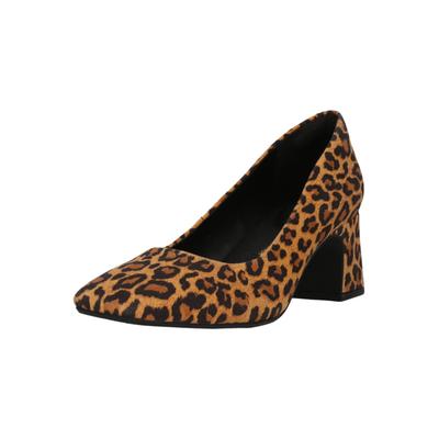 Pumps CLARKS "Fernie Court", Damen, Gr. 39, Leder, braun, Schuhe Pumps, mit bequemem Contour-Cushion-Fußbett