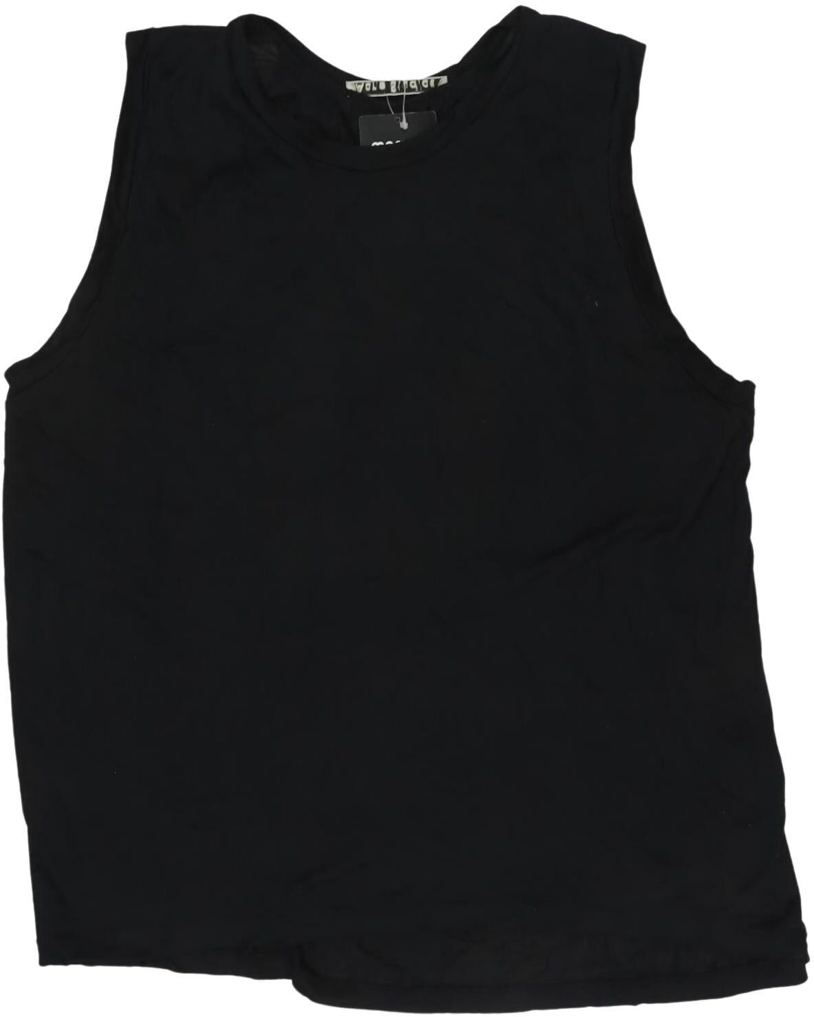 Acne Studios Damen Top, Schwarz, Gr. L, Lyocell - Second Hand