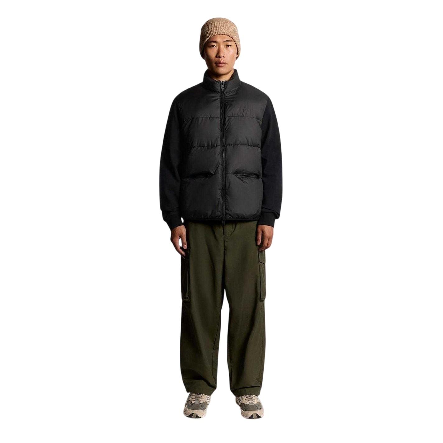 Lyle & Scott - Hybridjacke für Herren, leger (Schwarz)