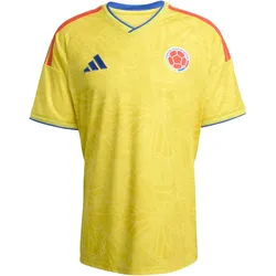 Adidas, Unisex, Fussballtrikot, Kolumbien WM Trikot (L), Blau, Rot, Gelb, Mehrfarbig