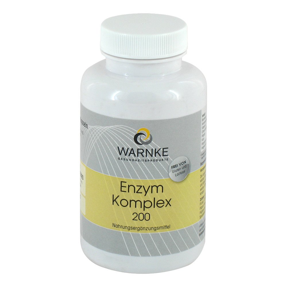 Warnke Vitalstoffe GmbH Enzym Komplex 200 Kapseln 02480518