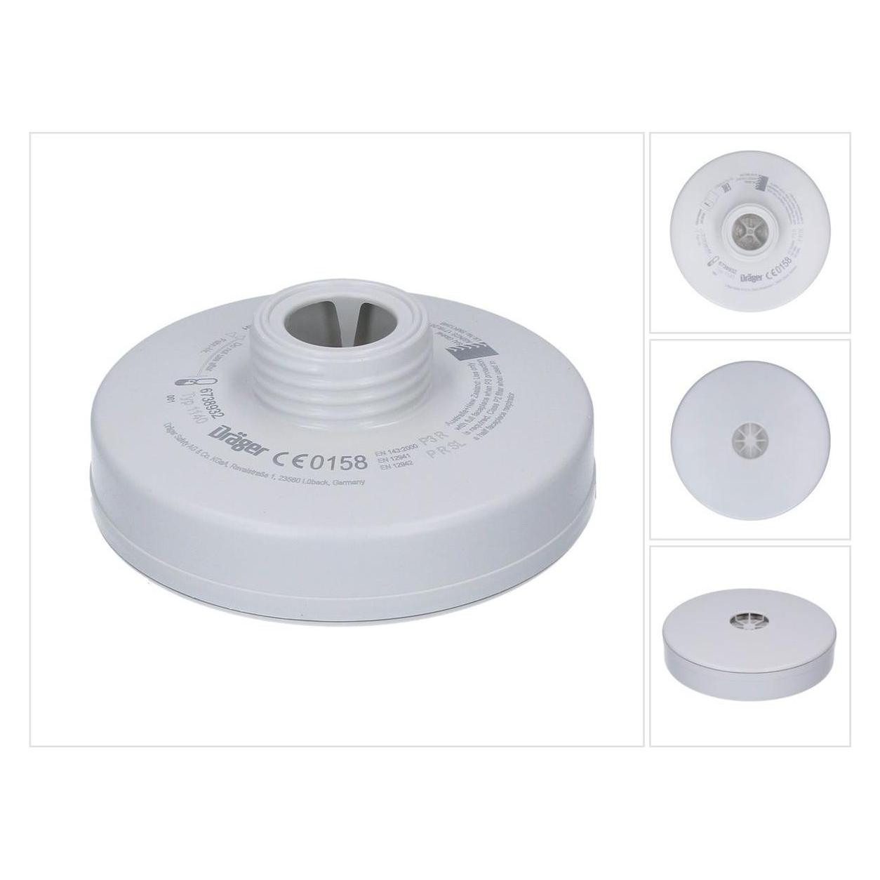 Dräger Partikelfilter Rd40 1140 P3 (veraschbar) (P3) (6738932)