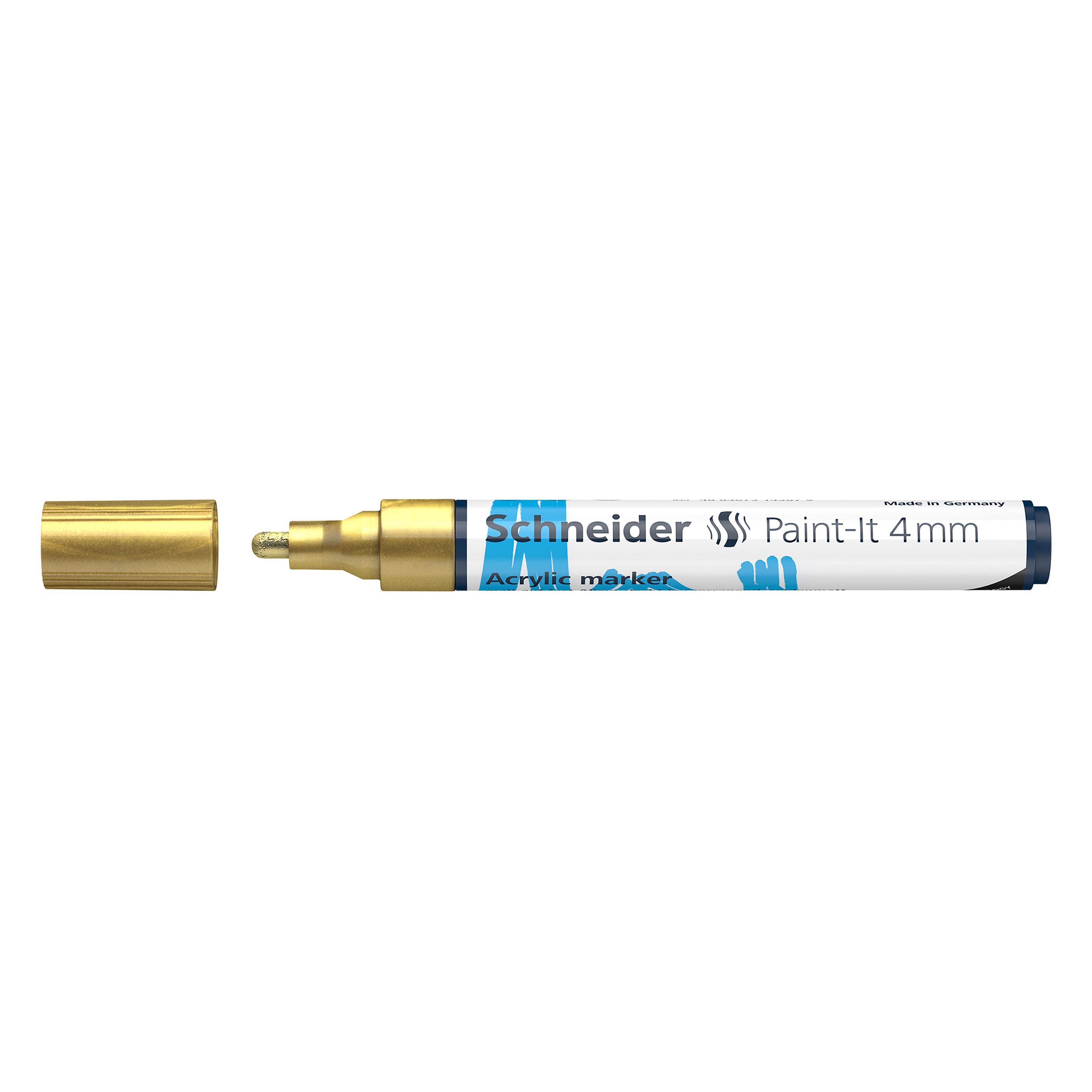 Schneider Acrylmarker Paint-It 320 4mm gold (1x) (120253)