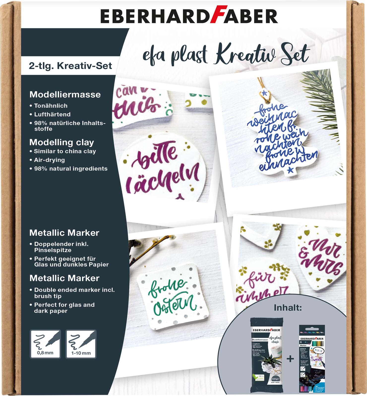 EBERHARD FABER Modelliermasse Plast Kreativ Set 570199
