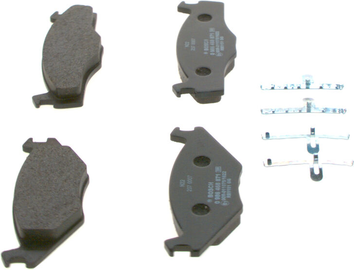 Bosch Bremsbelagsatz, Scheibenbremse 0 986 468 871 Für Mega Vw
