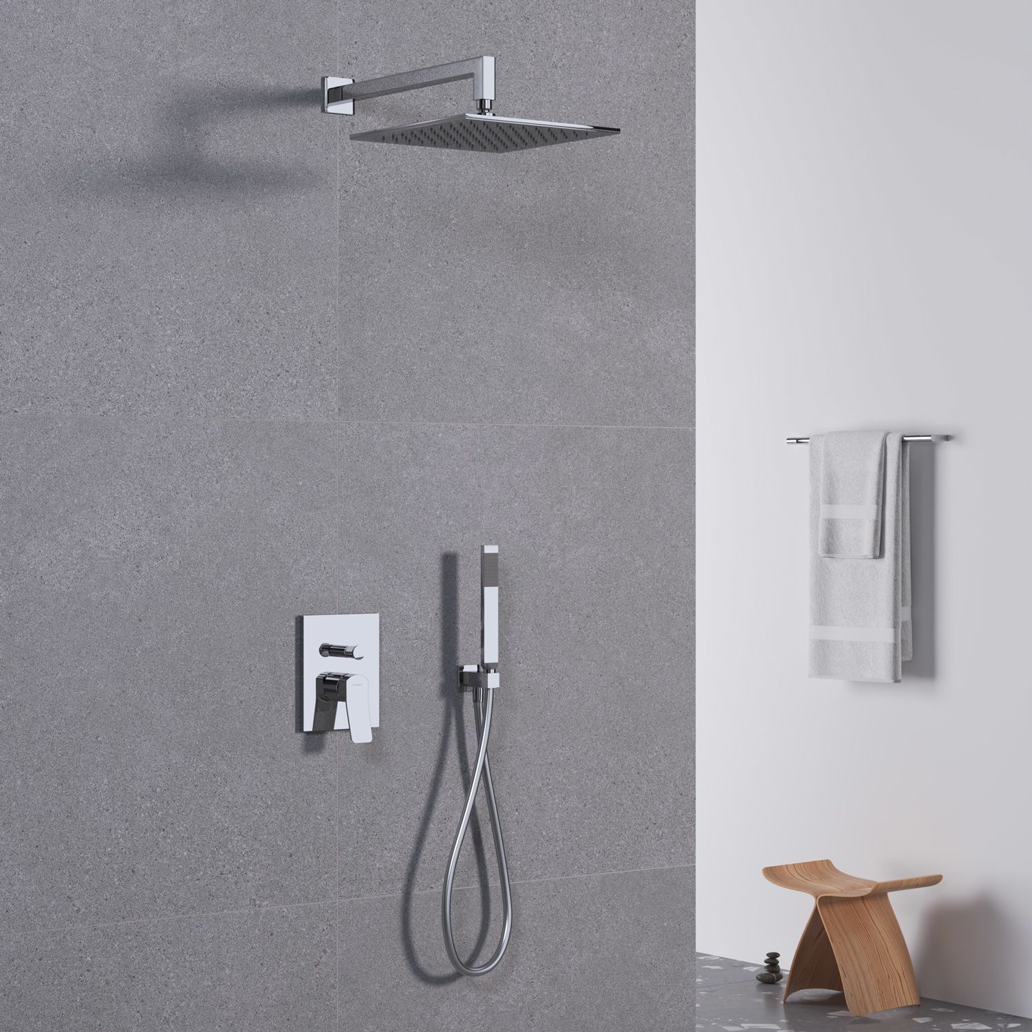Steinkamp Value concealed shower set 66043CRST