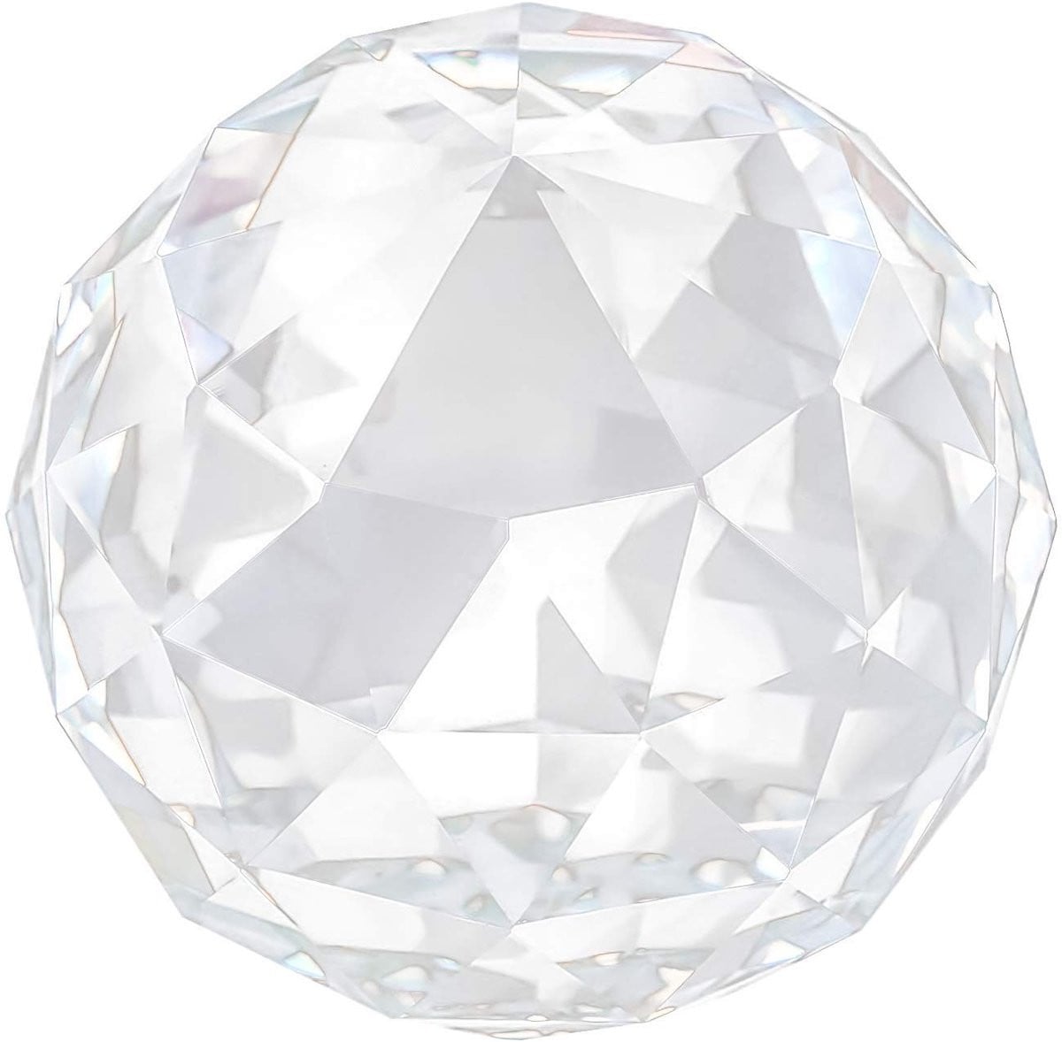 Dailygoods Glazen Bol 60mm van K9 Kristal - Decoratieve Doorschijnende Bol