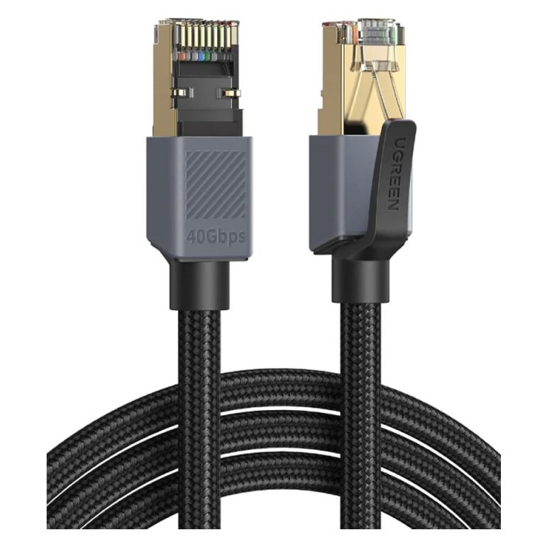 Ugreen Kabel Ethernet NW343 Cat8 F/FTP 2m (F/FTP, CAT8.1, 2 m) (85370)
