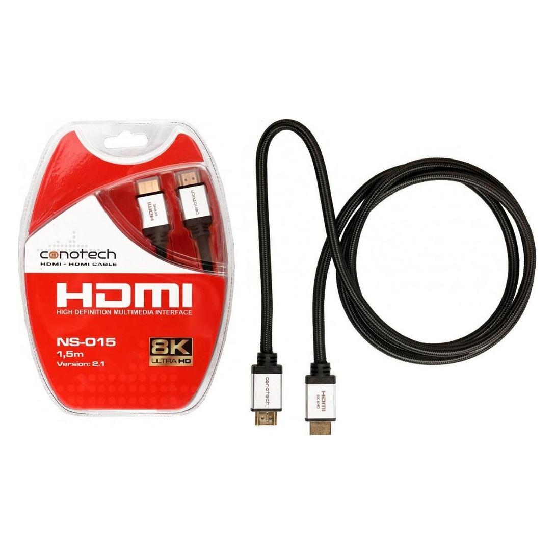 Conotech HDMI-Kabel NS-015 8K, Version 2.1 - 1,5 m (1.50 m) (CONOTECH)