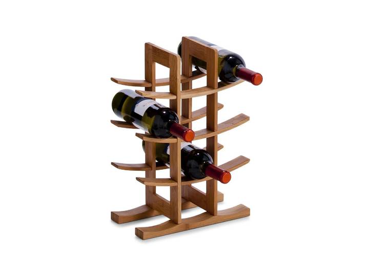 Weinregal ZELLER PRESENT Zeller Weinregal für , braun, B:29cm H:42cm T:16cm, Regale, Weinregal