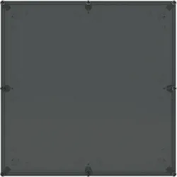 ABB AP12T Gehäuse 603x603x210 Gehäuse mit transparentem Deckel, IP66, IK10, mit Deckelschrauben UL und CSA Approbation