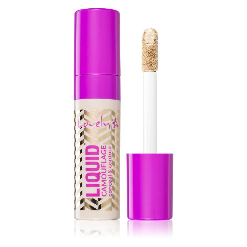Lovely Liquid Camouflage concealer for face 06 Banana 8ml (Banana) (5901801670452)