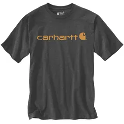 Carhartt CORE LOGO T-SHIRT S/S 103361 - carbon heather - M
