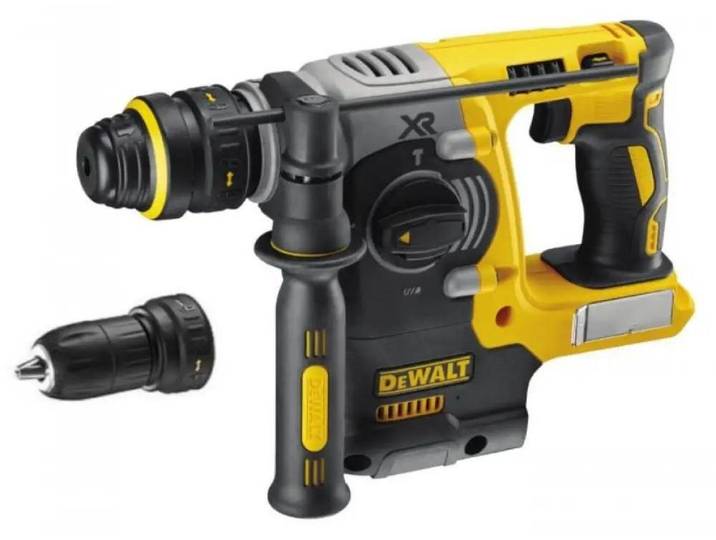 Marteau perforateur DEWALT DCH274N-XJ SDS-Plus 2\,1 J 400 W 18 V Noir. Jaune