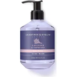 Crabtree & Evelyn, Handseife, Lavendel & Espresso Beruhigendes Handwaschmittel 8,5 oz (Flüssigseife, 250 ml)