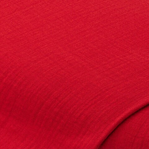 Musselin/Doppel-Gaze "Vintage", rot