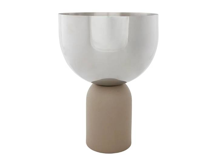 AYTM Torus bloempot Ø17 cm Silver-taupe