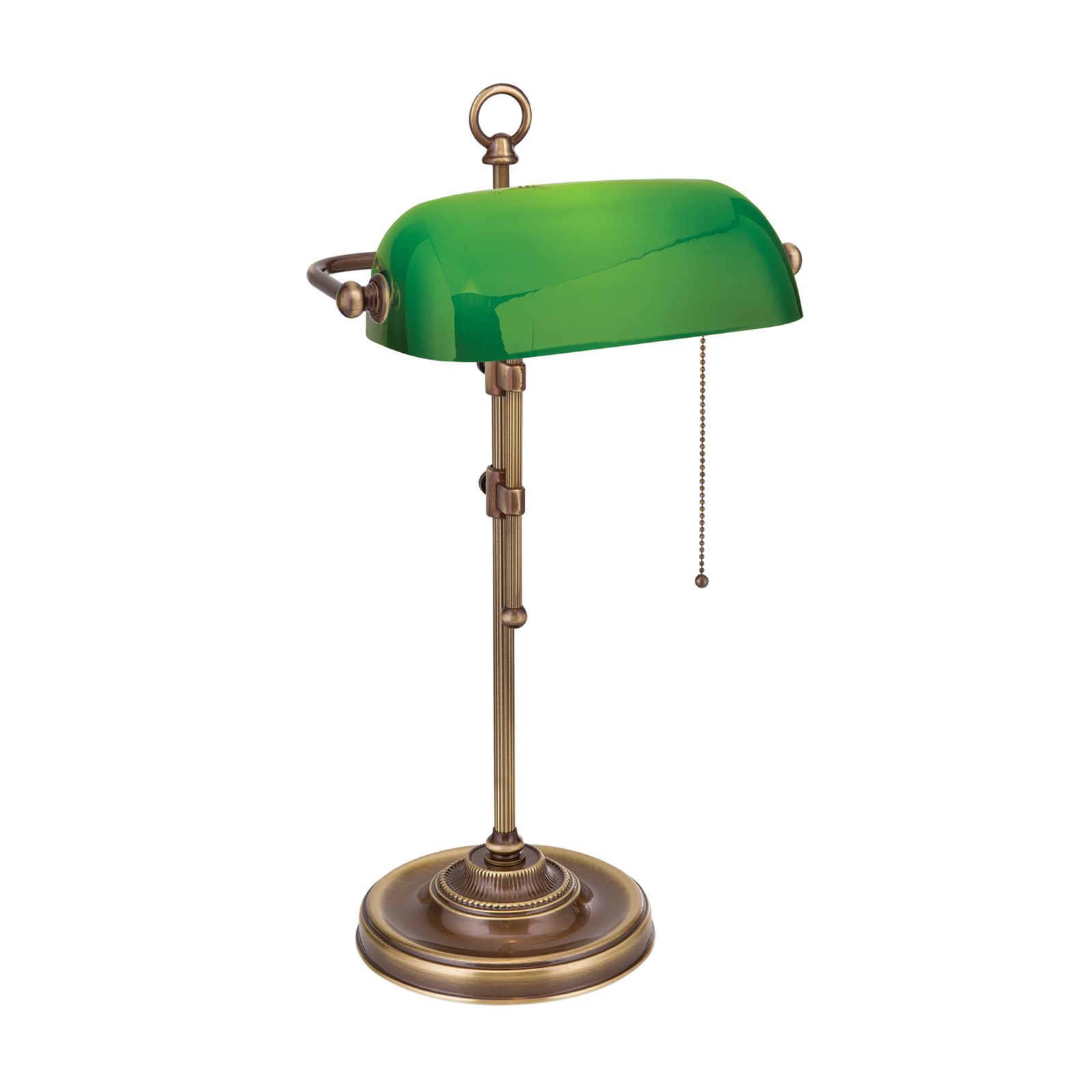 Orion Leuchten Bankerslamp HARVARD patina/grün LA 4-1212/1 Patina/grün 9003090274659