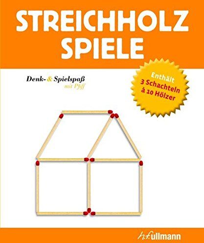 Streichholzspiele. Denk-und Spielspaß mit Pfiff. (Denk- & Spielspaß) - Preis vom 09.10.2026 07:28:09 h