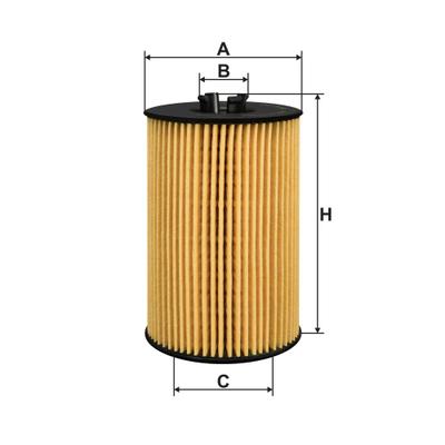 FILTRON Ölfilter OE 688/3 Filtereinsatz 104mm für MAN VAG